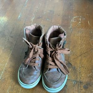Little Kids Brown Boots